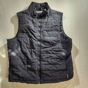 Wolverine Black Fleece Lined Vest L Outdoor Performance Hiking Camping‎